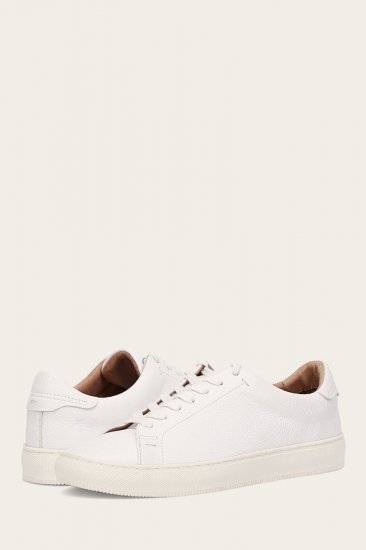 Frye Astor Low Lace - White - Click Image to Close