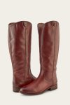 Frye Melissa Button 2 - Mahogany