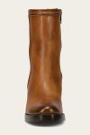 Frye Jean Short Inside Zip - Caramel