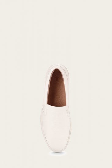 Frye Ivy Slip On - White - Click Image to Close
