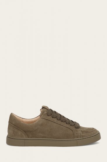 Frye Ivy Court Low Lace Sneaker - Moss - Click Image to Close