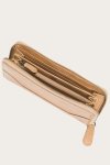 Frye Melissa Zip Around Wallet - Beige