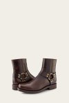 Frye Conway Harness - Dark-brown