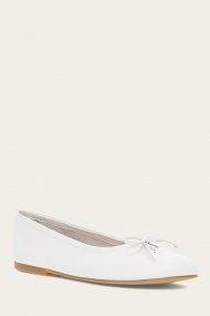 Frye Emma Ballet - White