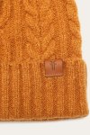 Frye Cable Beanie With Self Pom - Cable Beanie With Self Pom