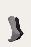 Frye Bamboo Boot Sock 2 Pack - Ash - Bamboo Boot Sock 2 Pack - Ash