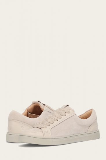 Frye Ivy Court Low Lace Sneaker - Ivory - Click Image to Close