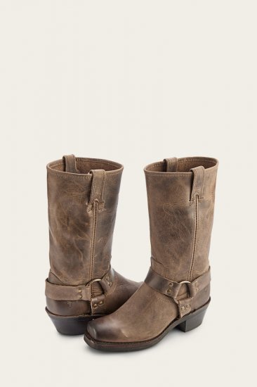 Frye Harness 12R Womens - Smoke - Click Image to Close