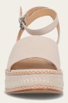 Frye Joy Ankle Strap Platform Sandal - Ivory