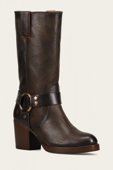Frye Jean Harness - Chocolate - Click Image to Close