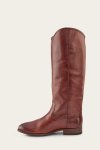 Frye Melissa Button 2 Wide Calf - Mahogany