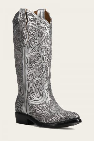 Frye Billy Daisy Pull On - Silver