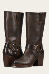 Frye Jean Harness - Chocolate