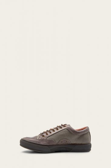Frye Hoyt Low Lace - Charcoal - Click Image to Close