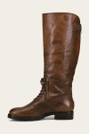 Frye Melissa Lug Back Zip - Amber
