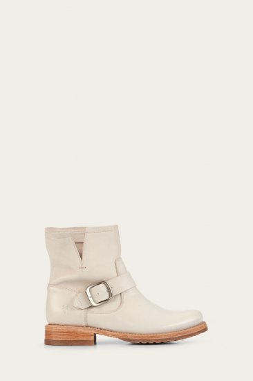 Frye Veronica Bootie - Cream - Click Image to Close