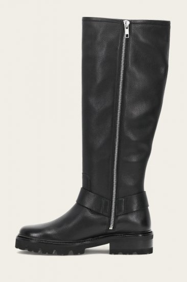 Frye Olivia Harness Tall - Black - Click Image to Close