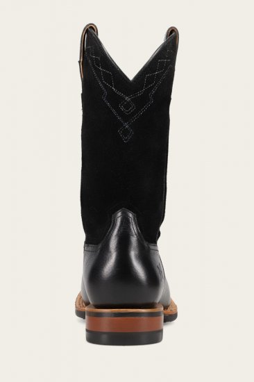 Frye Hauser Logo Stitch - Black-black - Click Image to Close