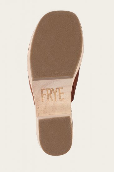 Frye Hazel 2 Slide - Tan - Click Image to Close