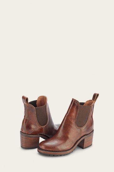 Frye Sabrina Chelsea - Cognac - Click Image to Close