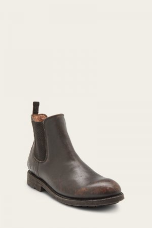 Frye Bowery Chelsea - Antiqued-black