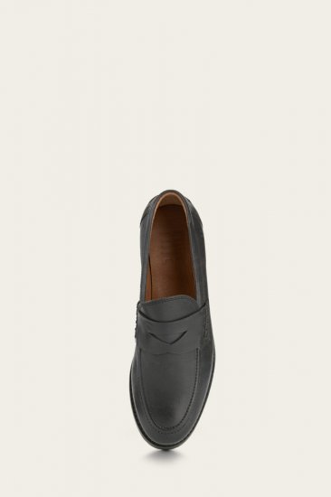 Frye Tyler Penny - Black-scotchgrain - Click Image to Close