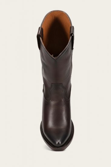 Frye Sacha Mid Pull On - Chocolate - Click Image to Close