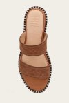 Frye Joy Woodstock 2 Band Platform Slide - Bark