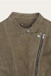 Frye Versatile Biker-racer Leather Jacket - Versatile Biker-racer Leather Jacket