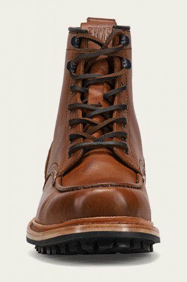 Frye Hudson Workboot Lug - Caramel - Click Image to Close