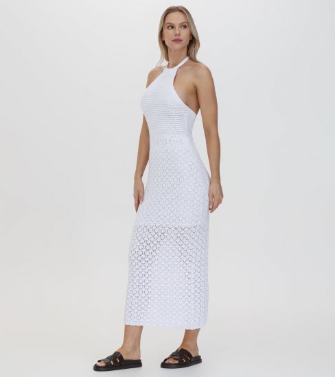 Frye Crochet Maxi Dress - Crochet Maxi Dress - Click Image to Close