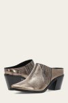 Frye Sara Western Mule - Bronze