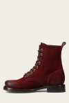 Frye Veronica Combat - Wine