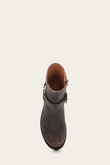 Frye Veronica Harness Short - Antiqued-black - Click Image to Close