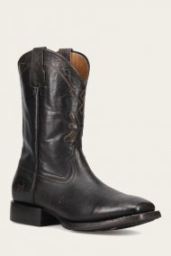 Frye Hauser Logo Stitch - Black