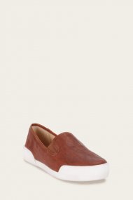 Frye Mia Slip On - Cognac