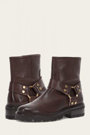 Frye Olivia Harness Short - Chocolate - Click Image to Close
