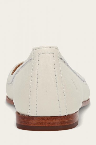 Frye Carson Ballet - White - Click Image to Close