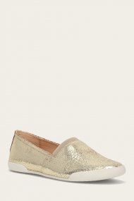 Frye Melanie Slip On - Gold-mirror