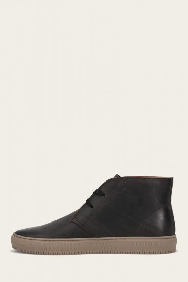 Frye Astor Chukka - Antiqued-black - Click Image to Close