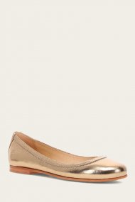 Frye Carson Ballet - Dark-gold
