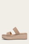 Frye Joy Woodstock 2 Band Platform Slide - Clay