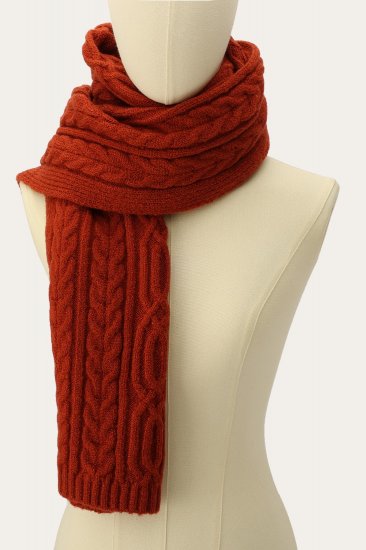 Frye Cable Scarf - Cable Scarf - Click Image to Close