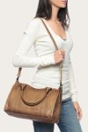 Frye Melissa Satchel - Beige