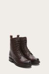Frye Veronica Combat - Dark-brown