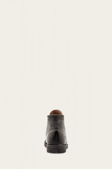 Frye Prison Boot - Black - Click Image to Close