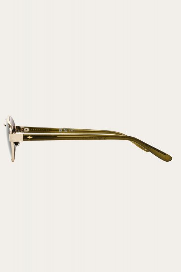 Frye Savannah Olive Gold Sunglasses - Savannah Olive Gold Sunglasses - Click Image to Close