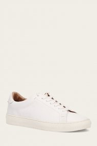 Frye Astor Low Lace - White