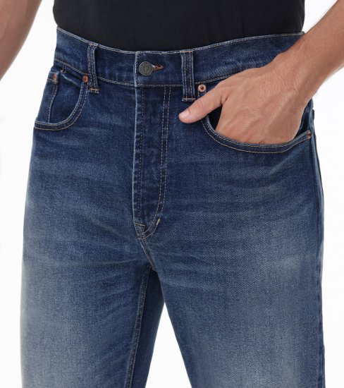 Frye Straight Slim Jeans In Bowery Wash - Straight Slim Jeans In Bowery Wash - Click Image to Close