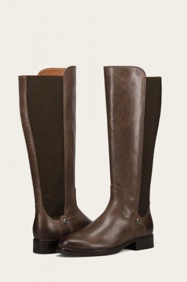 Frye Madison Gore Inside Zip - Dark-grey - Click Image to Close